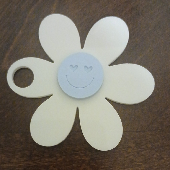 Other - Flower Straw Topper with Smiley Face NWOT